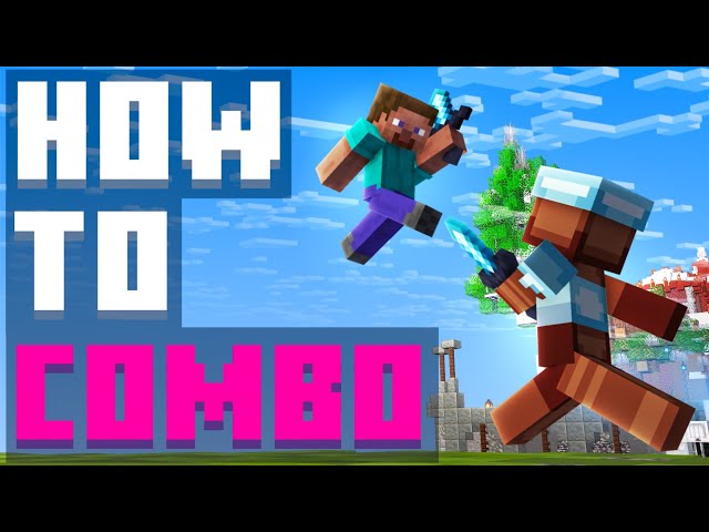 How To Combo in Minecraft Bedrock PvP... (Tips & Tricks)
