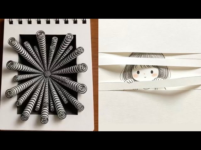 10 easy Art ideas for beginners / drawing/ painting 