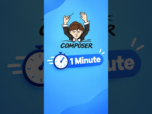 What Is Composer In PHP & Laravel In 1 Minute. #shorts #shortvideo