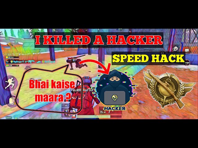 I KILLED A HACKER | SPEED HACK | PUBG MOBILE GAMEPLAY