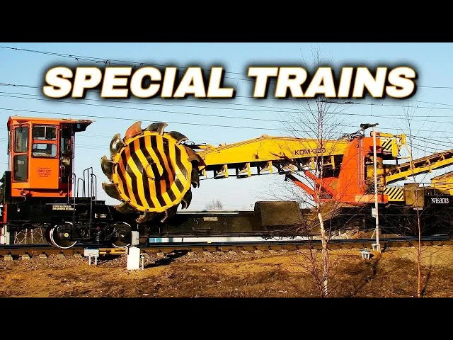 How Does a Rail Grinding Train Work? 😮🚂#shorts