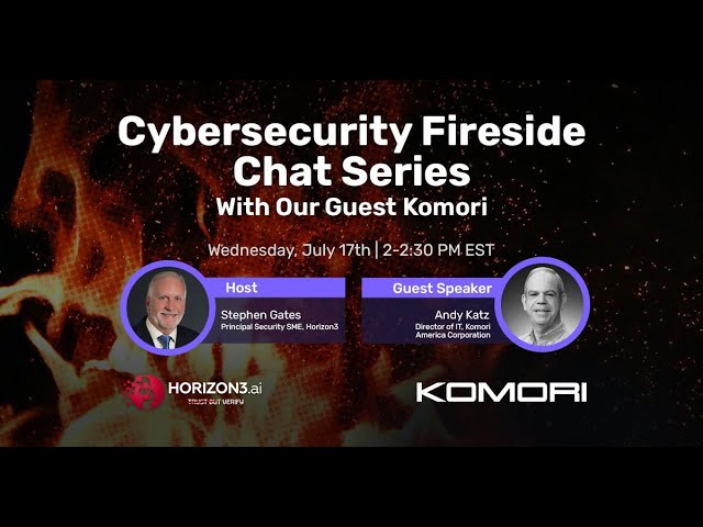 Fireside Chat: Horizon3.ai and Komori America