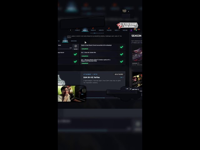Completing Weekly Challenges And Or Carrying Viewers 🤔👀 | Black Ops 7 Zombies 🧟🔸 Vertical 🔸