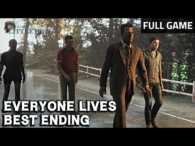 Little Hope FULL Game Walkthrough (Best Ending, Everyone Lives) (The Dark Pictures Anthology)