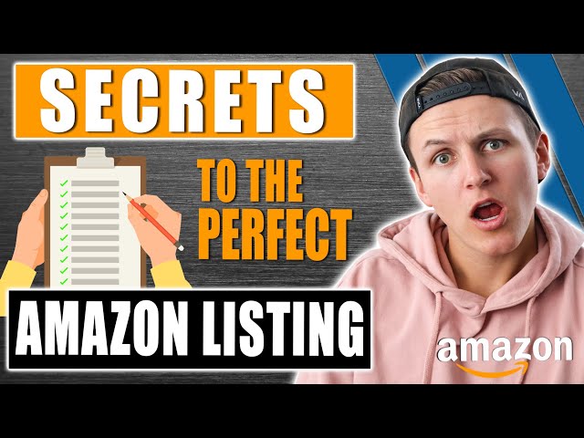 Amazon Listing Optimization - Secrets to the BEST Amazon Listing