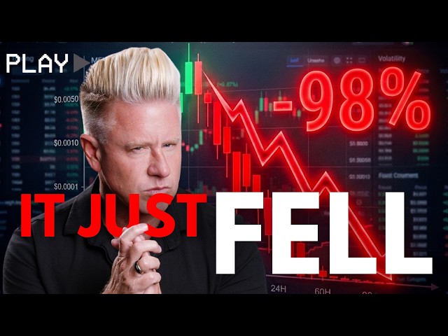 IT PLUNGED 98% IN 30 MINUTES.......(HOPE YOU WEREN'T HOLDING)