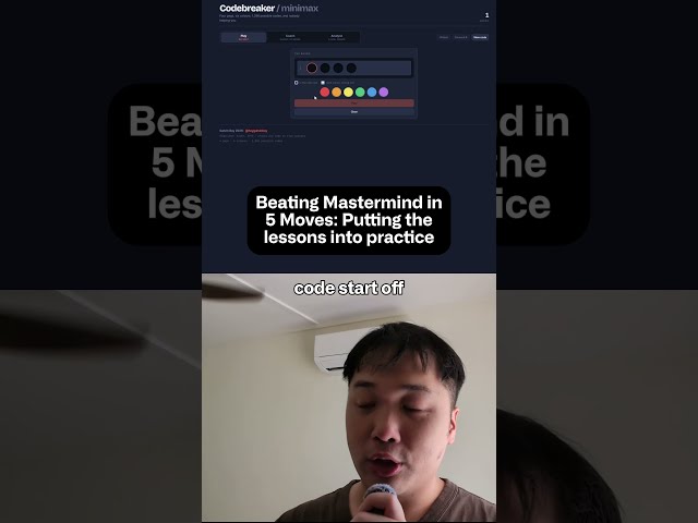 Cracking The Mastermind Code In 5 Moves (Without AI)