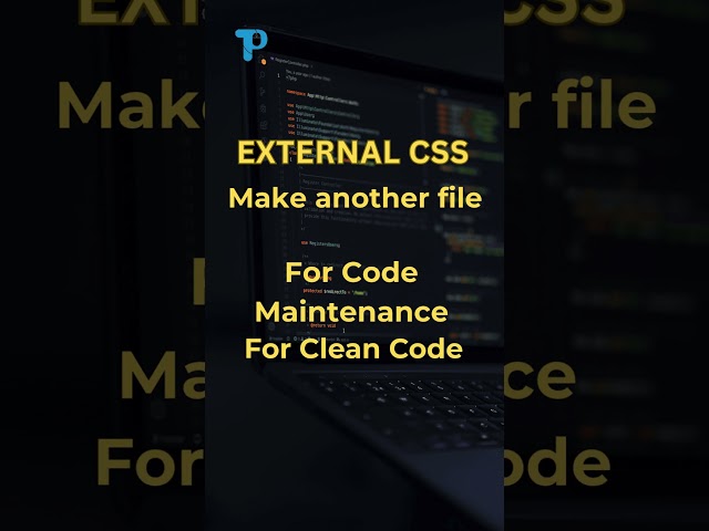 INLINE vs EXTERNAL CSS | Which is Better? | CSS Short in Hindi Urdu