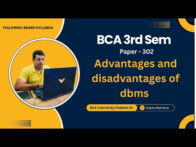 Dbms Advantages and Disadvantages