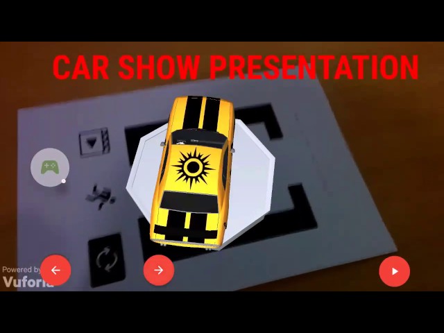 Augmented Reality Car Show Presentation