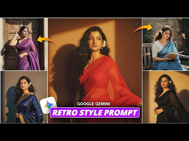 Ai Retro Style Vintage Photo Editing Prompts | Google Gemini Viral Photo Editing - Nano Banana Ai