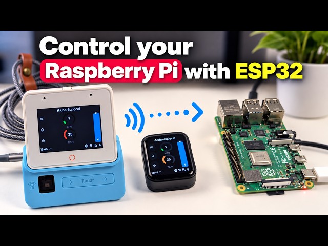 Control your Raspberry Pi with ESP32 devices