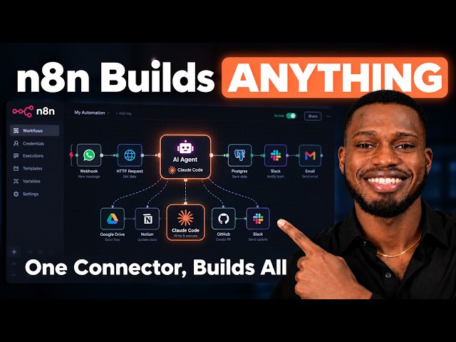Claude code + N8N = Superpowered AI Builder (For Non Developers)