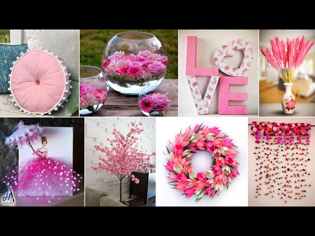 Hot Pink!!! DIY Room Decor | DIY Clothes & Crafts From Old Stuff That Will Totally Upgrade Home Look