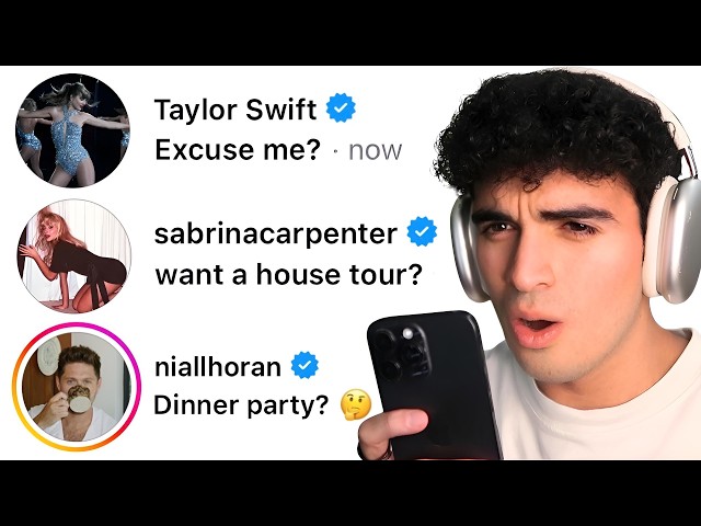 I DM'd 100 Singers Their Own Lyrics... (AND THEY RESPONDED!)
