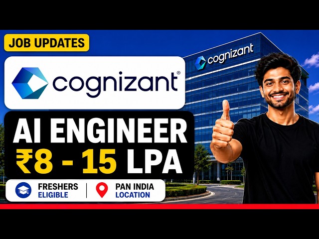 Cognizant Hiring 2026 | Python Gen AI Engineer | Chennai | Freshers & Experienced