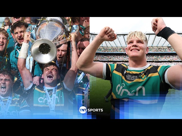 FULL TROPHY CELEBRATIONS! Northampton Saints beat Exeter Chiefs to seal Gallagher PREM glory 🏆