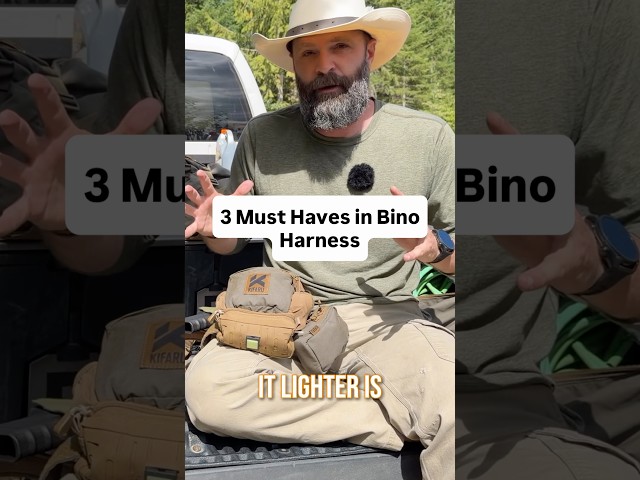 3 MUST HAVES In Bino Harness #pursuitwithcliff