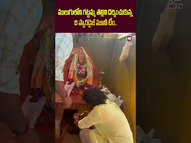 ములుగులోని గట్టమ్మ తల్లిని దర్శించుకున్న ది ప్యారడైజ్ మూవీ టీం..#srikanthodela #theparadise #nani