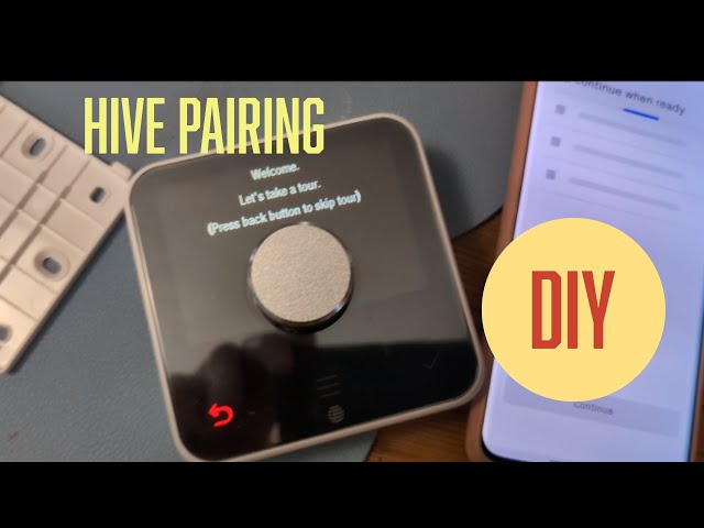 Hive Thermostat Pairing. How to pair your receiver, thermostat and hub??