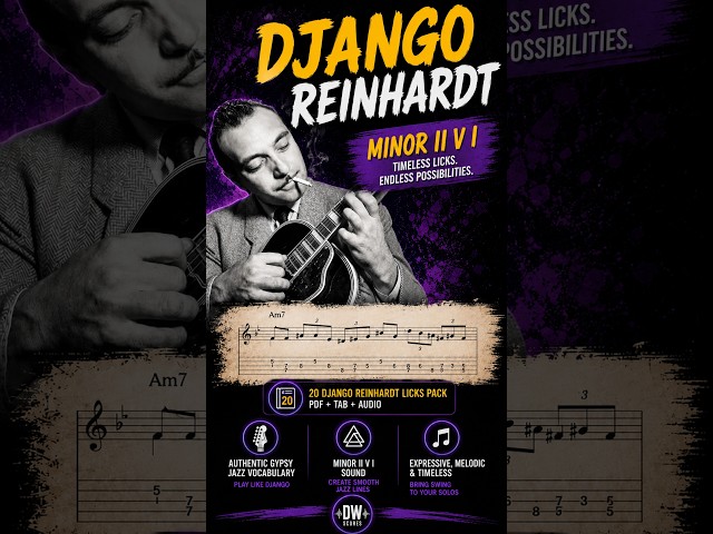 The Django bend that defines gypsy jazz πΈ