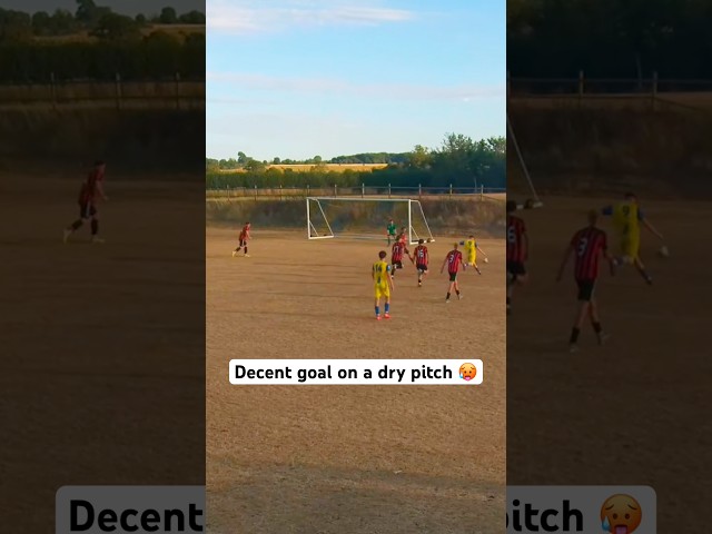 The Sunday League summer pitches 🙈😅 #SundayLeague #pitches #heat #soccer #football