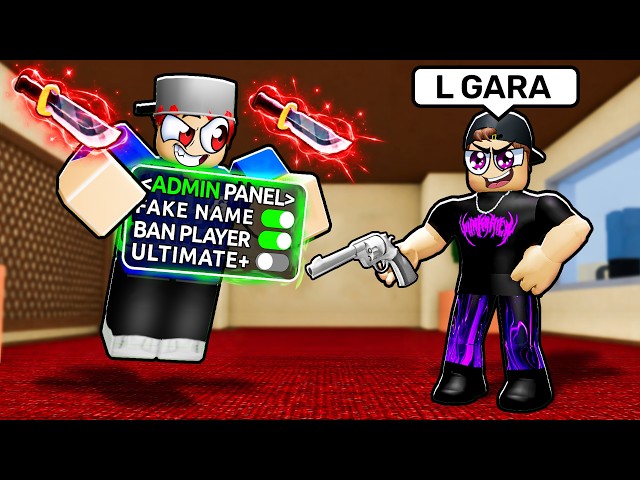 ADMIN COMMANDS Vs BIGGEST HATER In MM2