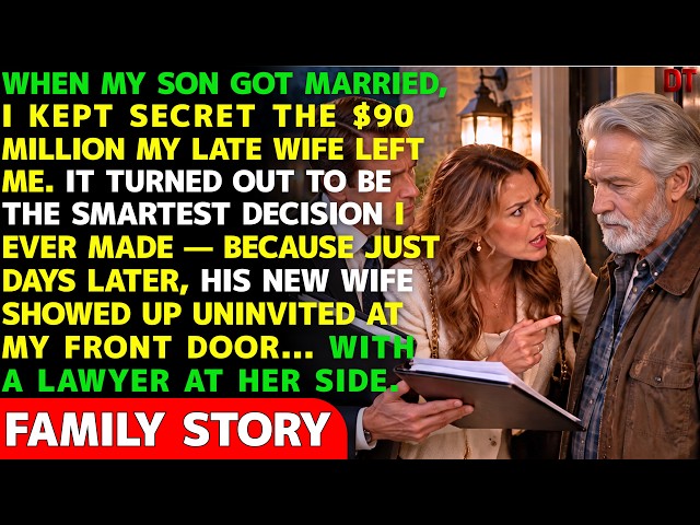 My Son Married, and I Hid My Fortune. 7 Days Later, His Greedy Wife Showed Up.. |  Dad Truth Stories