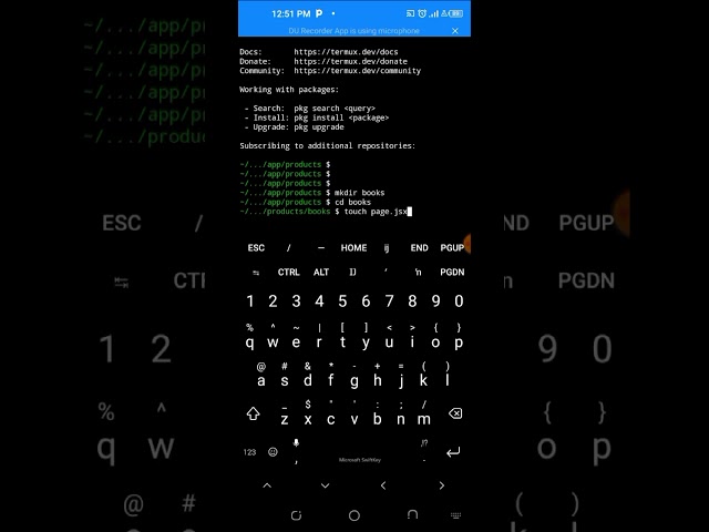3. Next.js 15 tutorials for beginners with mobile phone (Nested Route Segment) 