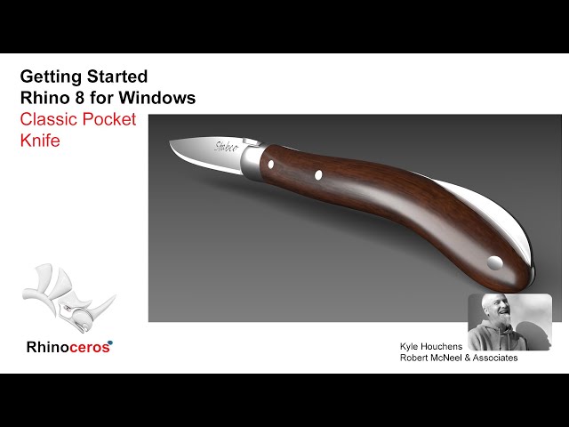Getting Started Rhino 8: Pocketknife