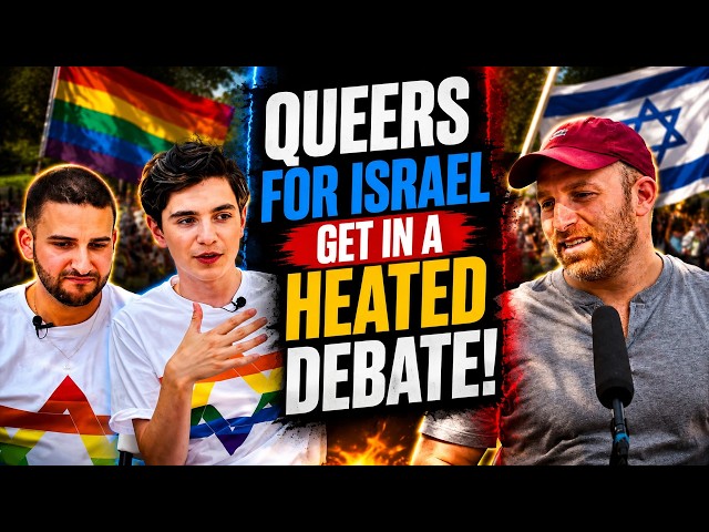 Queers for Israel Get In A Heated Debate!