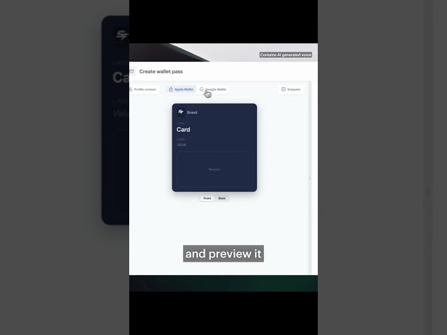 Every pass action becomes an event on the profile. Wallet Passes #SyneriseBites