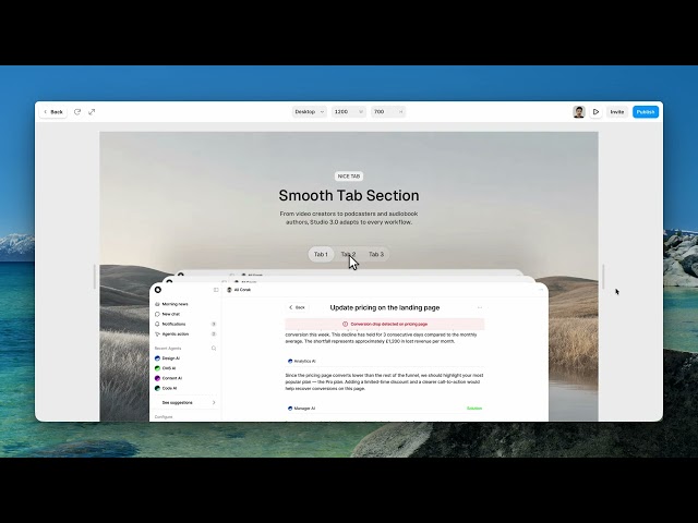 Animated Image Tabs for Framer