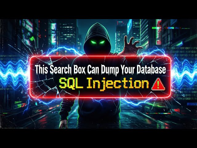 This Search Box Can Dump Your Database 😱 | SQL Injection