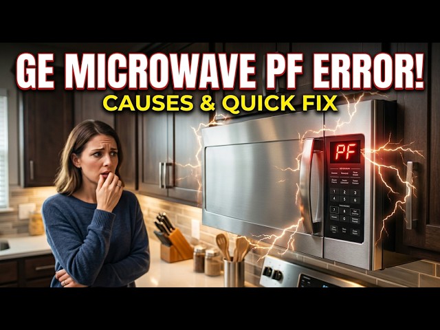 GE Profile Microwave PF Error Code: Causes & Quick Fix