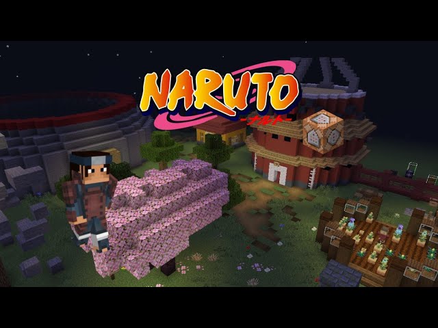 New 1.20.90 Update Hashirama World - Preview gameplay in minecraft bedrock