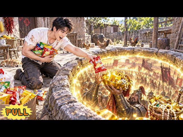Unbelievable! My dry well connected to an ancient battle; I traded snacks for gold and got rich! 💰