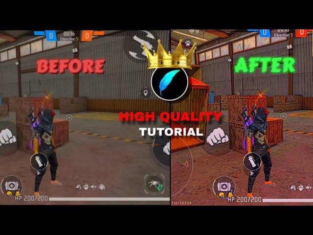 FREE FIRE HIGH QUALITY TUTORIAL 🤩 IN [FreeFire] 4K QUALITY EDIT 💫￼LIKE @nxtprince444 IN 2025…….