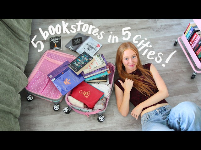 I went Book Shopping in Every City I Visited in Europe!