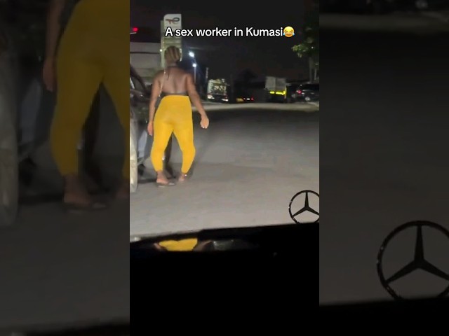 Ashawo spotted in Kumasi 🤣