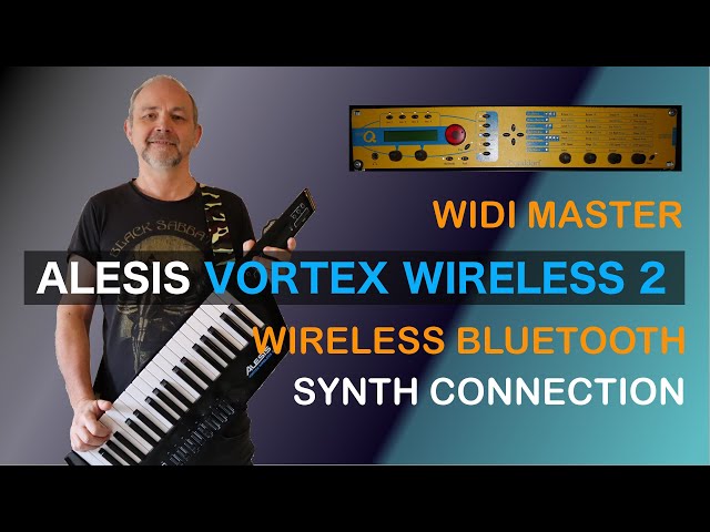 How to wirelessly connect the Alesis Vortex Wireless 2 to a sound module or synth