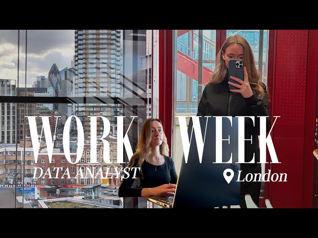 Life as a Data Analyst (tech) | My Corporate London Work Week