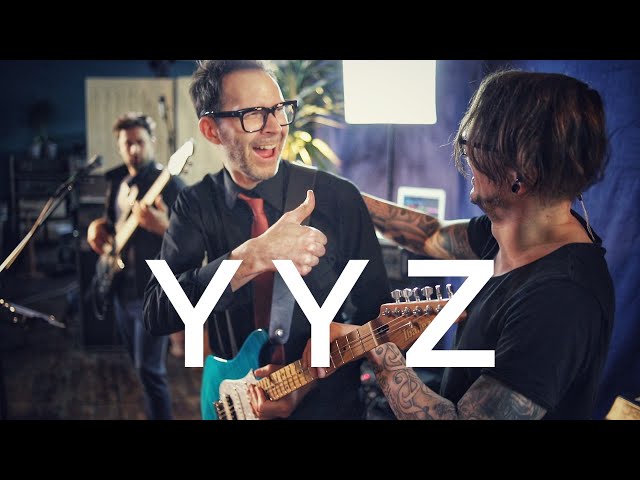 Martin Miller & Paul Gilbert - YYZ (Rush Cover) - Live in Studio