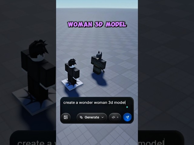 Creating DC Character using AI 🤫 | ForgeGUI Roblox #forgeguipartner #robloxdev #roblox