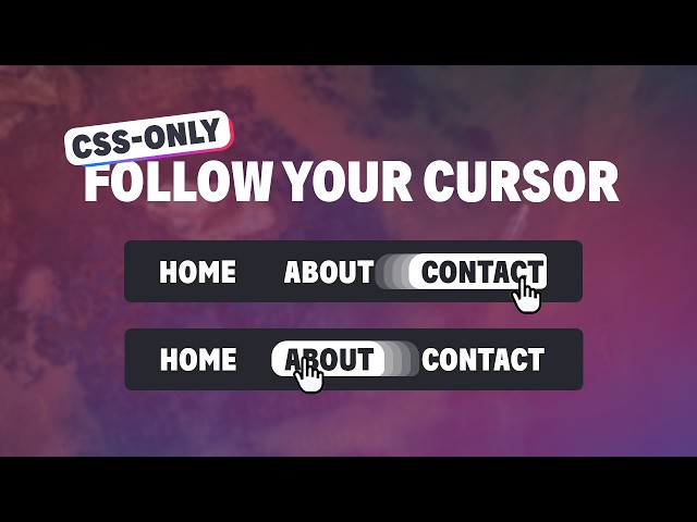 Create a navigation blob that tracks your mouse with CSS-only with anchor positioning