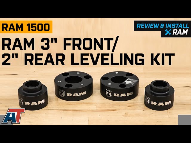 2009-2018 RAM 1500 RAM Officially Licensed 3" Front / 2" Rear Leveling Kit Review & Install