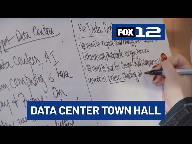 First of 3 Salem town halls held to gather community input on data centers
