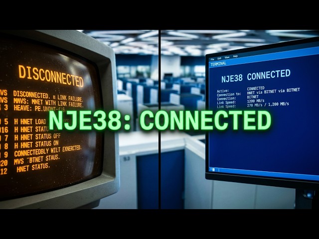 Connect MVS 3.8 to HNET/BITNET with NJE38 - M168