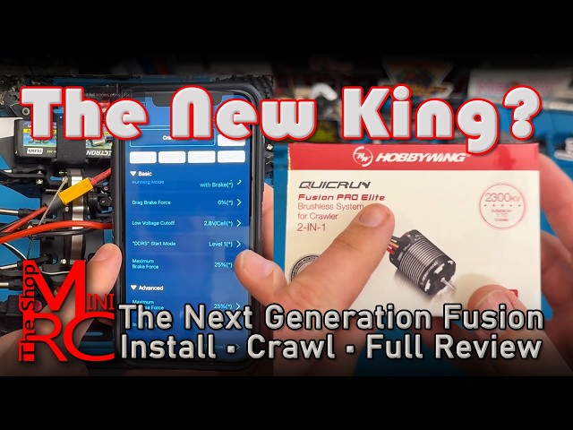 Is the Fusion Pro Elite Worth the Upgrade? Hobbywing’s New Crawler Motor / ESC System!