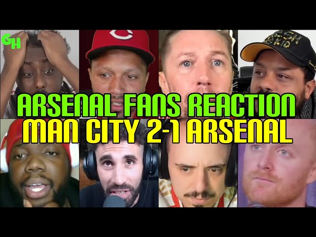 ANGRY 🤬 ARSENAL FANS REACTION TO MAN CITY 2-1 ARSENAL | FANS REACTION 
